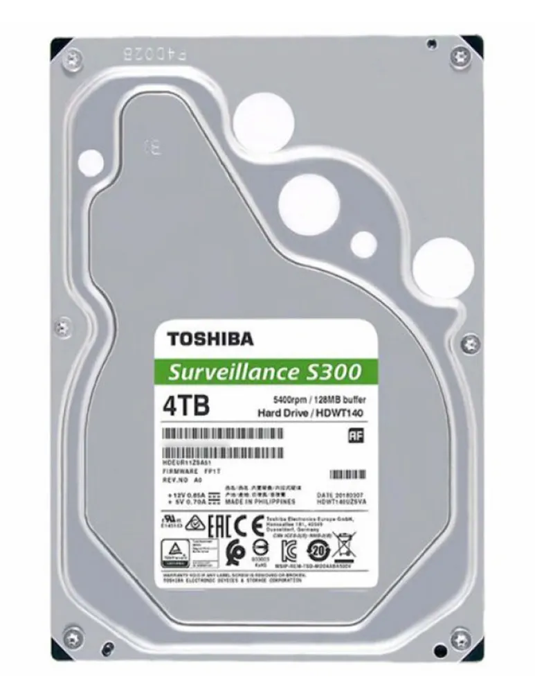Жесткий диск 4Tb TOSHIBA S300 HDWT140UZSVA