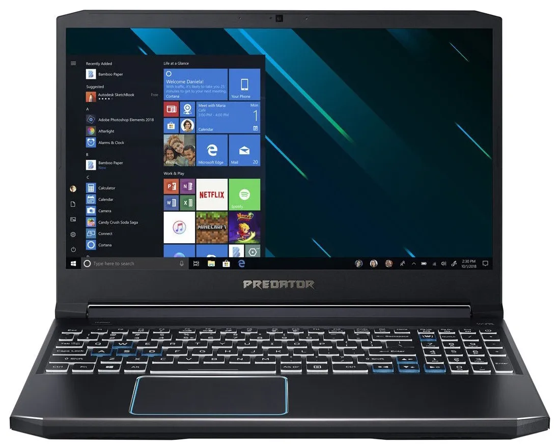 Ноутбук Acer Predator Helios 300 PH315-53 NH.Q7YER.007