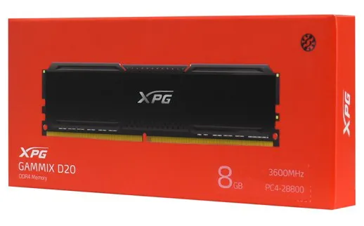 Оперативная память 8 GB ADATA XPG GAMMIX D20 AX4U36008G18A-CBK20