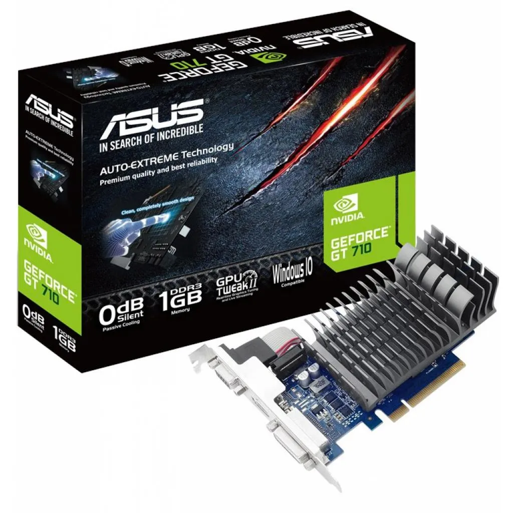 Видеокарта 1GB GT 710 Inno3d GeForce GT 710 N710-1SDV-D3BX