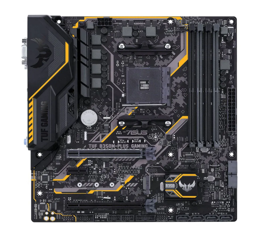 Материнская плата ASUS TUF B350M-PLUS GAMING AMD B350