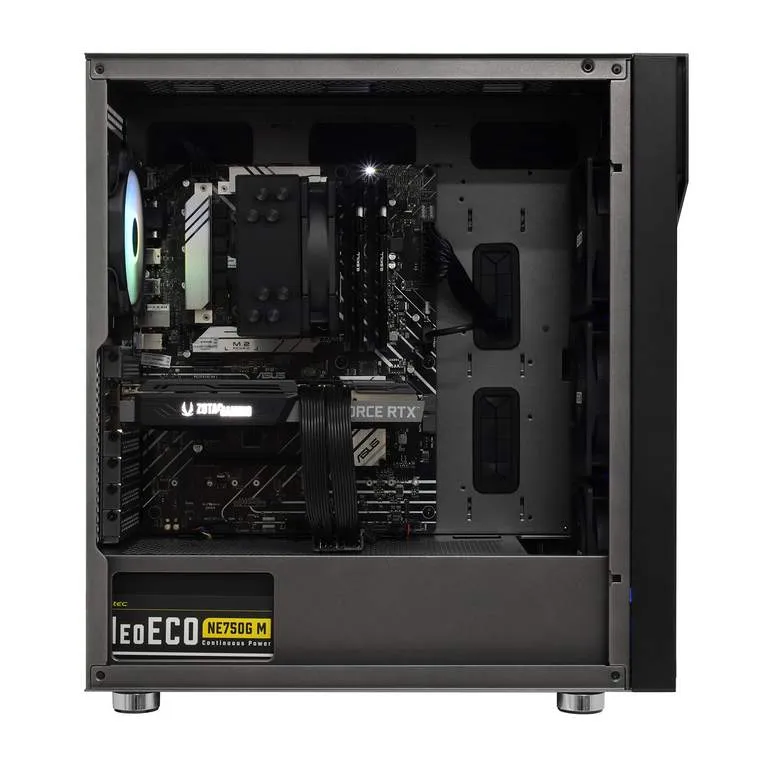 Core i5-12400F-2.5GHz/B660/RAM 32GB/SSD 1TB (M.2)/RTX3070-8GB/no DVD/750W/