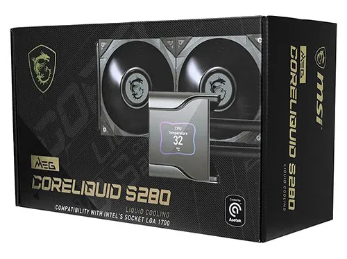 Водяное охлаждение MSI MEG CORELIQUID S280