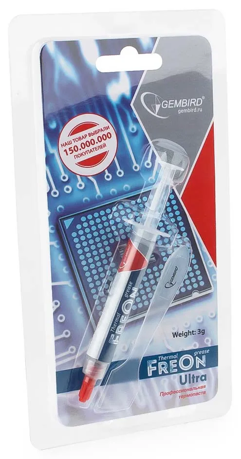 Термопаста Gembird FreOn Ultra GF-21-3