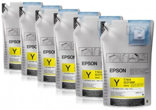 Картридж Epson C13T773440 желтый