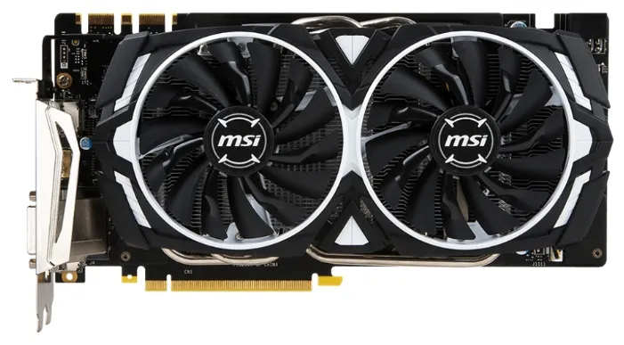 Видеокарта 8 GB MSI GeForce GTX 1070 ARMOR