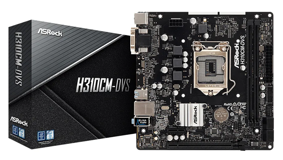 Материнская плата ASRock H310CM-DVS
