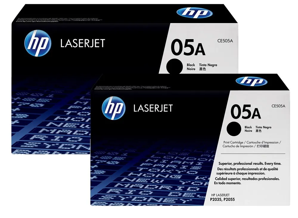 Картридж HP CE505D 05A Dual Pack Black