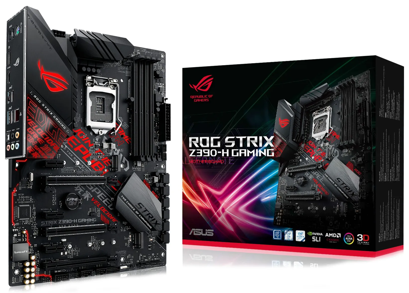 Материнская плата Asus ROG STRIX Z390-H GAMING