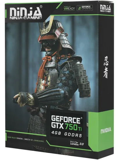 Видеокарта 4 GB Sinotex Ninja GTX 750TI NX75TI045F