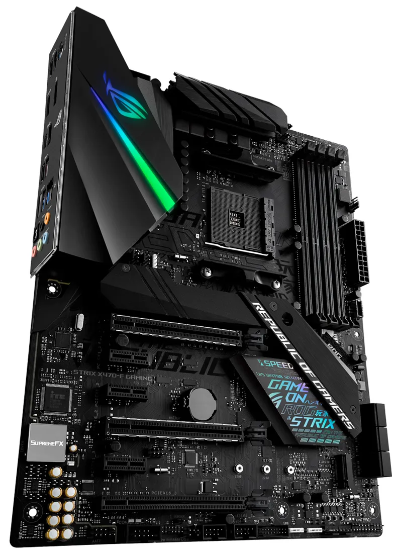 Материнская плата ASUS ROG STRIX X470-F GAMING