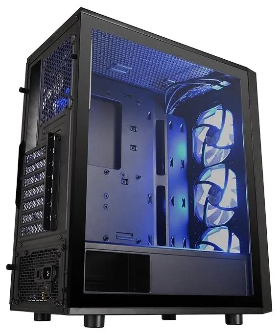 Корпус для ПК Thermaltake Versa J25 TG RGB CA-1L8-00M1WN-01
