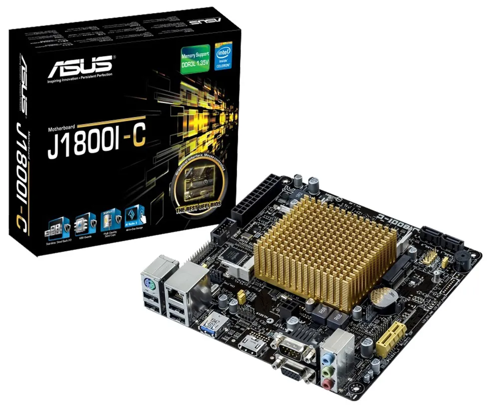 Материнская плата Asus J1800I-C