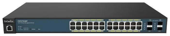 Гигабитный управляемый контроллер точек доступа PoE+ EWS7928