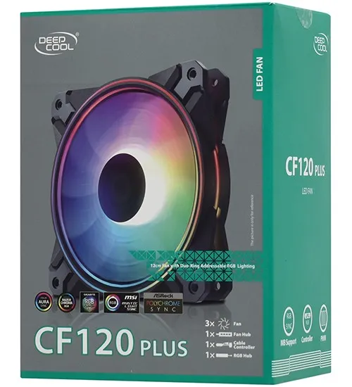 Комплект кулеров DeepCool CF120 PLUS