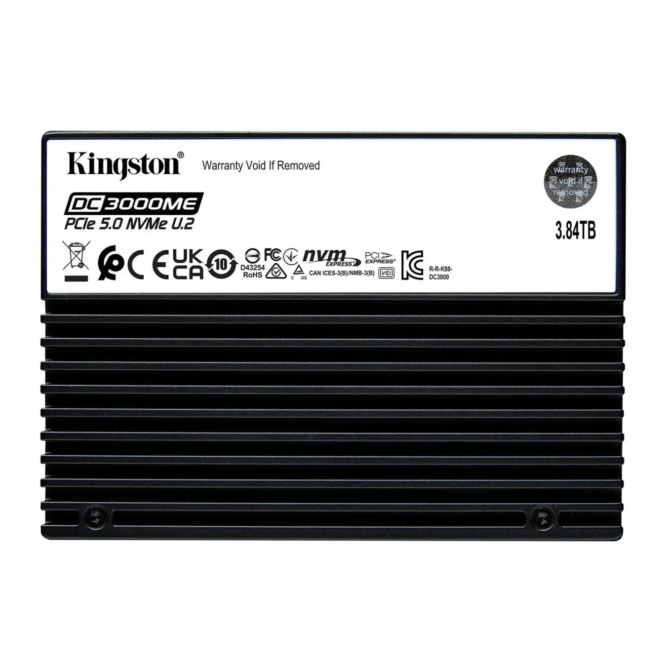 SSD накопитель 3,84Tb Kingston DC3000ME/3T8