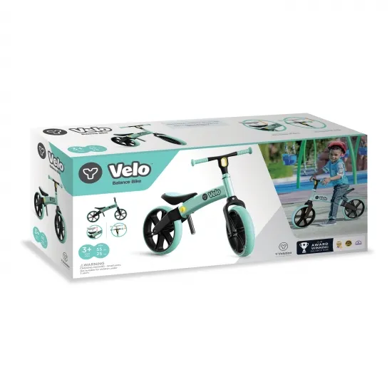 Беговел YVolution YVelo Balance Bike 2018 Refresh green 4L/13L CL 2PK