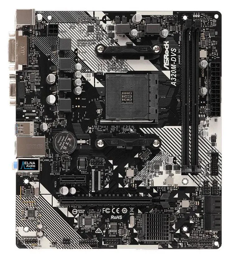 Материнская плата ASRock A320M-DVS R4.0