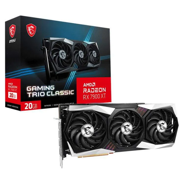 Видеокарта 20Gb MSI RX 7900 XT GAMING TRIO CLASSIC 20G