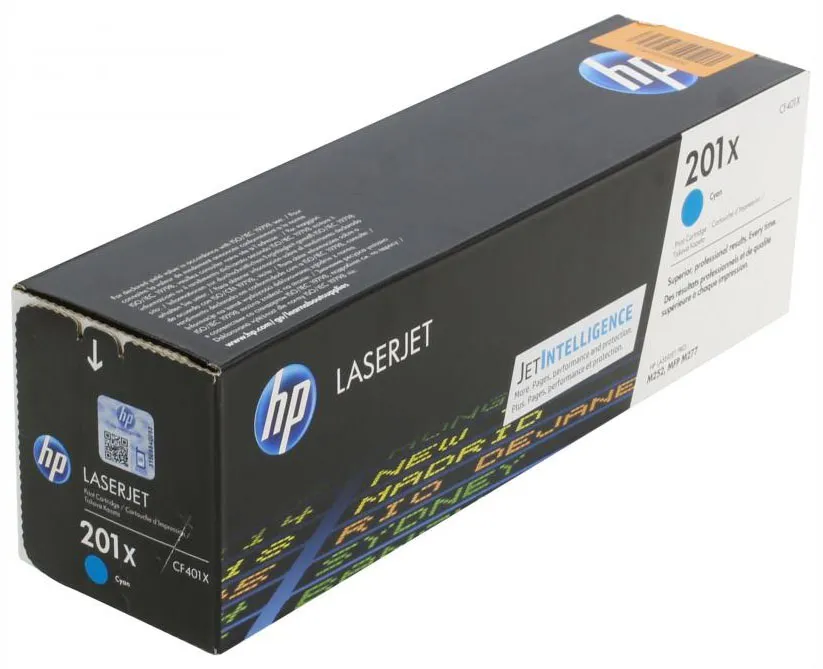 Картридж HP CF401X 201X Cyan