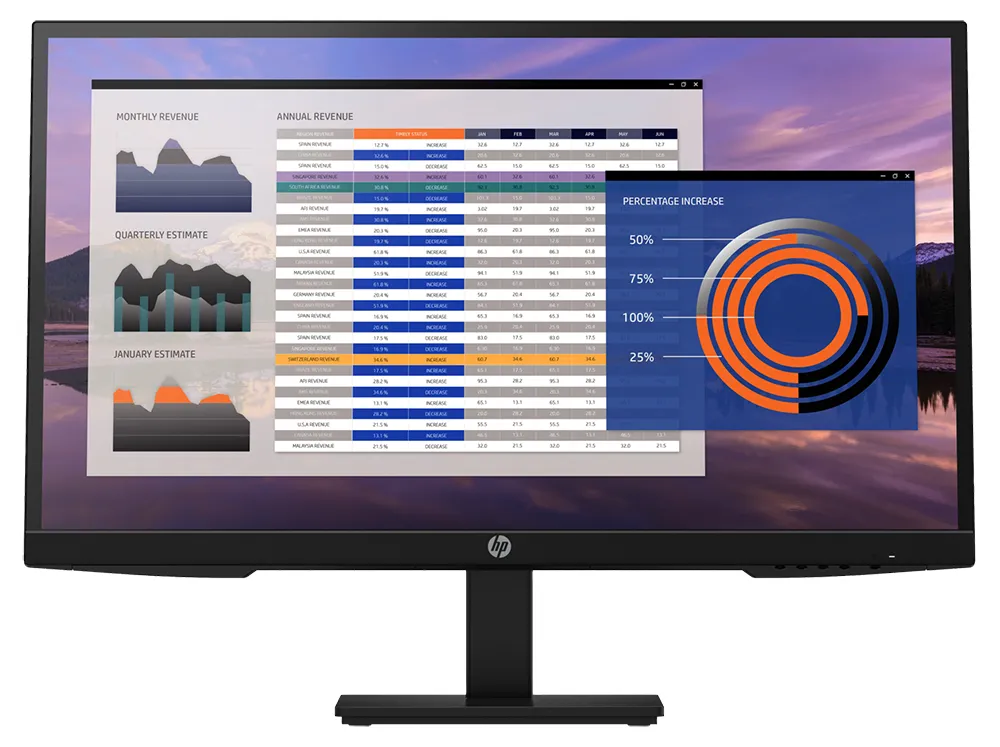 Монитор 27" HP P27h 7VH95AA
