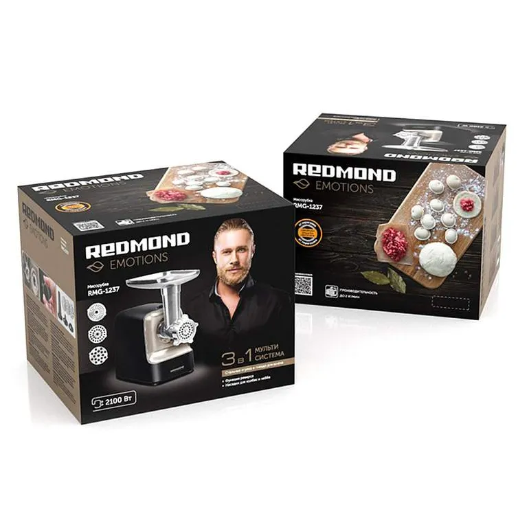 Мясорубка REDMOND RMG-1237 Черный