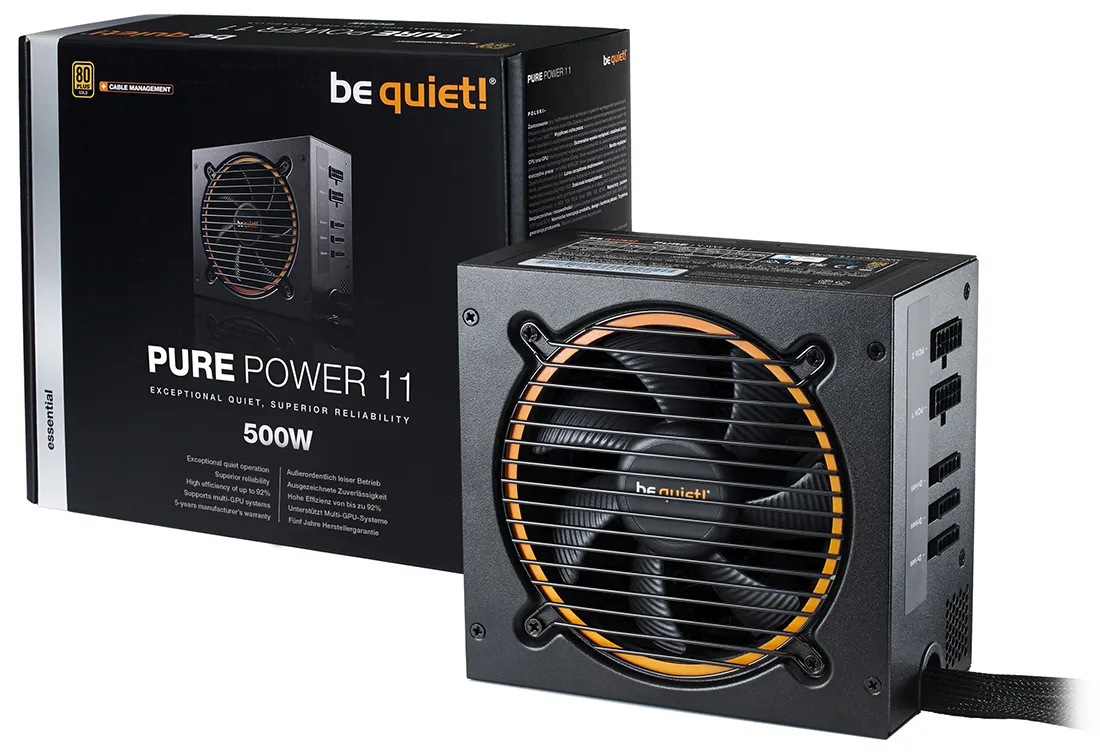 Блок питания Bequiet! Pure Power 11 CM 500W BN297