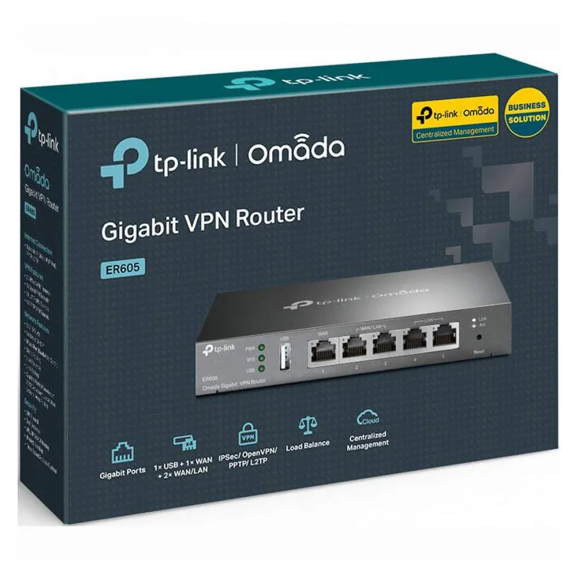 Маршрутизатор TP-Link TL-ER605 Omada