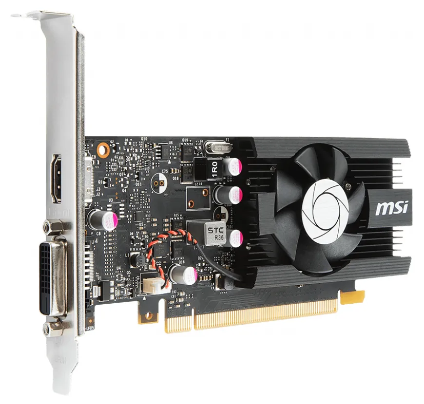 Видеокарта 2 GB MSI GeForce GT 1030 2G LP OC