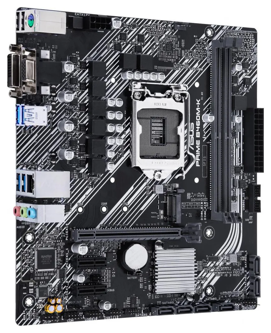 Материнская плата ASUS PRIME B460M-K