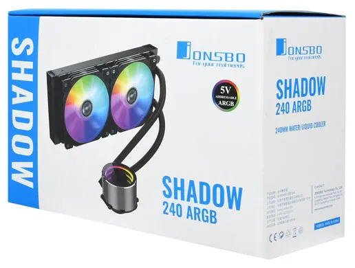 Водяное охлаждение Jonsbo Shadow 240 ARGB