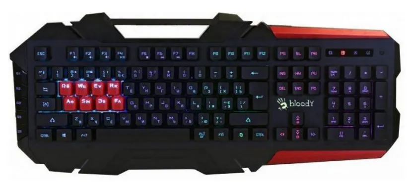 Клавиатура игровая Bloody B3590R USB