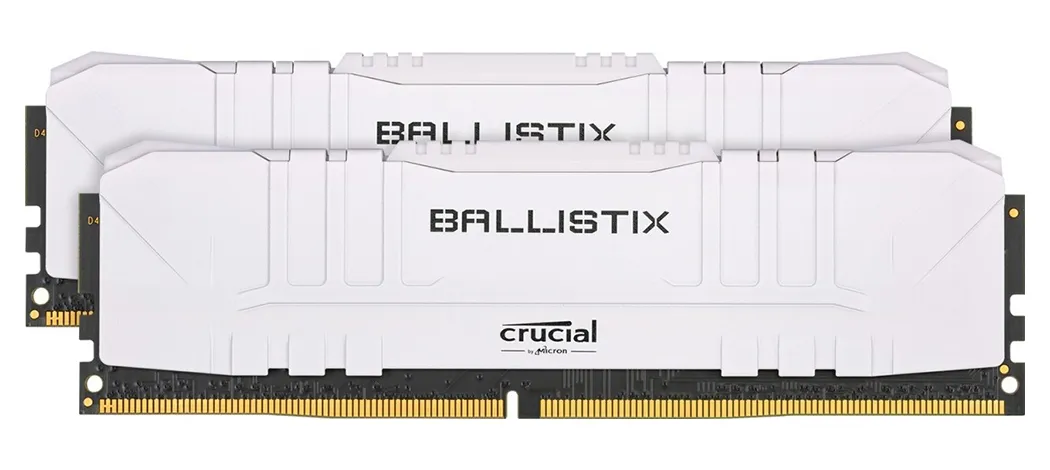 Оперативная память 16GB KIT Crucial Ballistix Gaming White BL2K8G30C15U4W