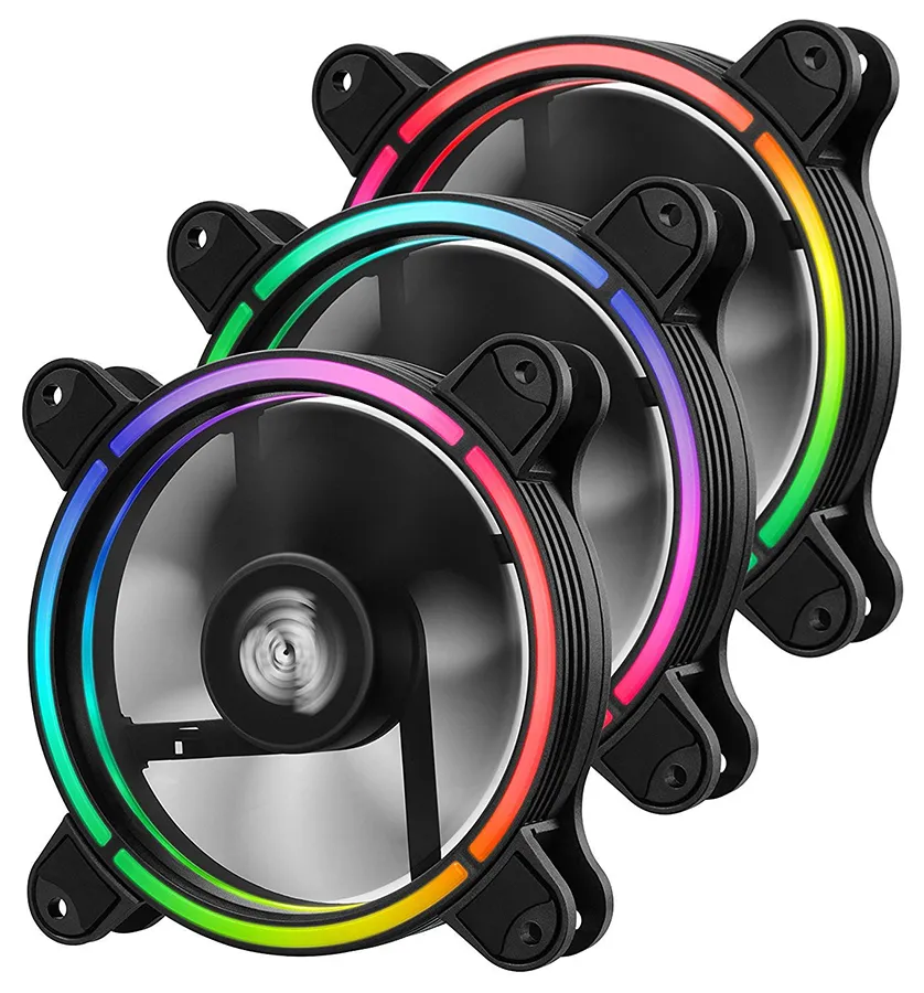 Кулер для корпуса комплект Enermax T.B.RGB UCTBRGB12-BP3