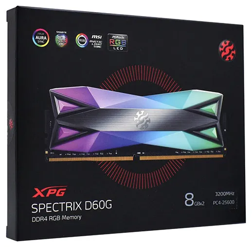 Оперативная память 16 GB kit ADATA XPG SPECTRIX D60G AX4U320038G16-DT60