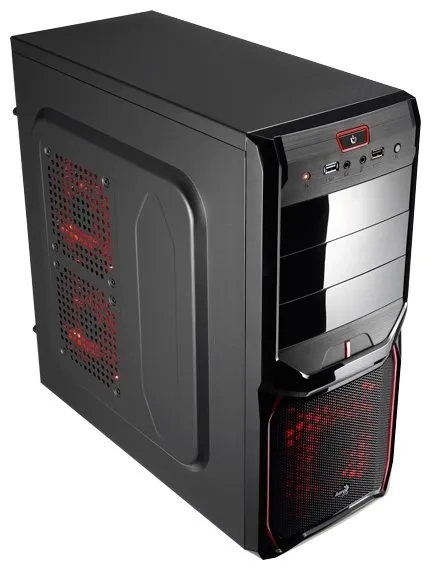 Корпус для ПК Aerocool V3X Advance Devil Red Edition
