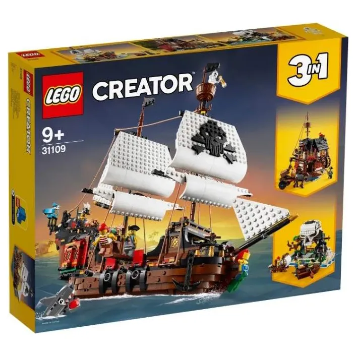 Конструктор LEGO Creator Пиратский корабль 31109