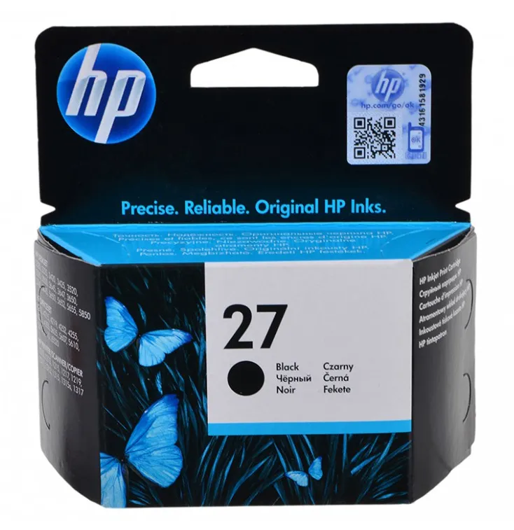 Картридж струйный HP C8727AE №27 черный