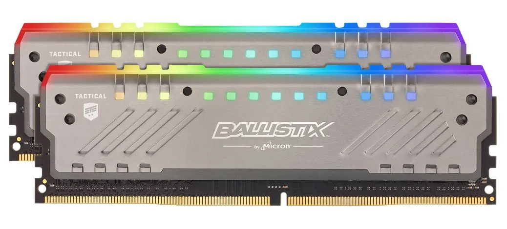 Оперативная память Crucial 16Gb kit Ballistix Tactical Tracer RGB BLT2C16G4D30BET4