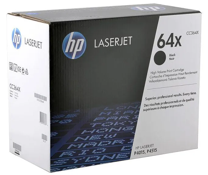 Картридж лазерный HP CC364X Black
