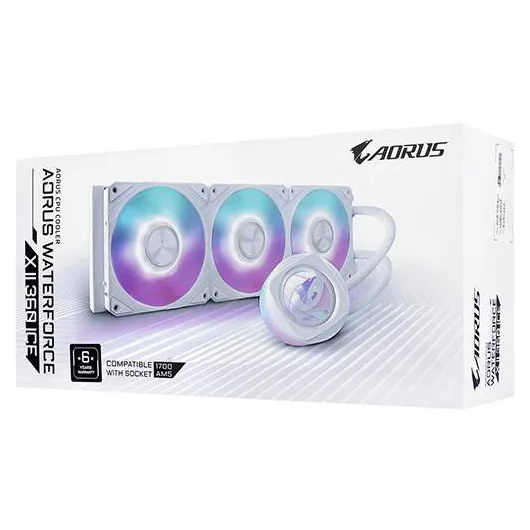 Водяное охлаждение Gigabyte AORUS WATERFORCE X II 360 ICE
