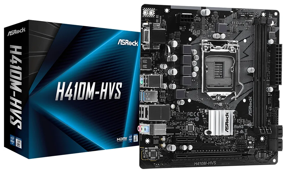 Материнская плата ASRock H410M-HVS