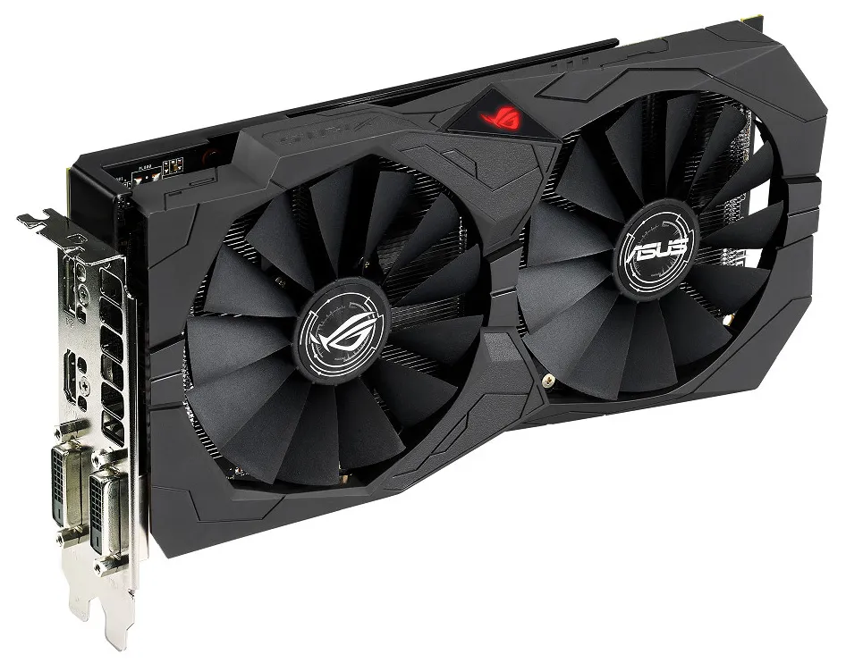 Видеокарта 8 GB Asus RX570 ROG-STRIX-RX570-O8G-GAMING