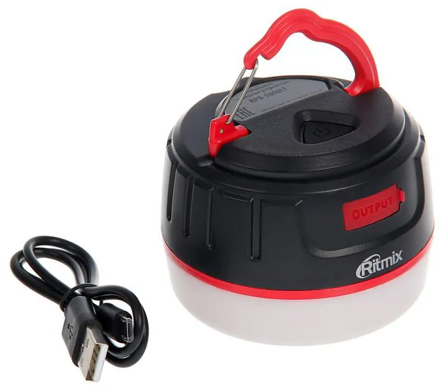Внешний аккумулятор Ritmix RPB-5800LT 5800 mAh  black-red