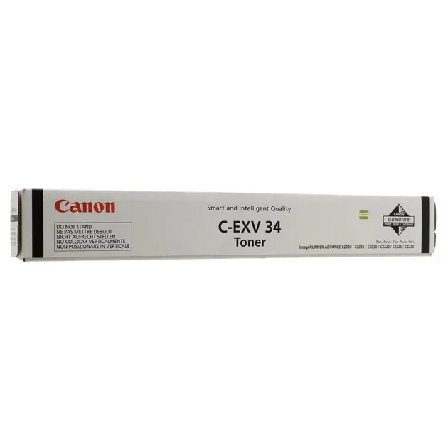Тонер Canon C-EXV34BK Чёрный 3782B002