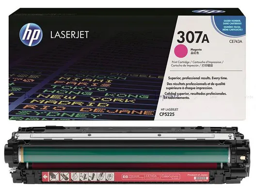 Картридж HP Europe CE743AH Пурпурный