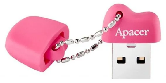 USB флешка 16GB Apacer AH118 AP16GAH118P-1 pink