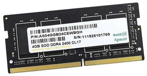 Оперативная память 4 GB Apacer ES.04G2T.LFH
