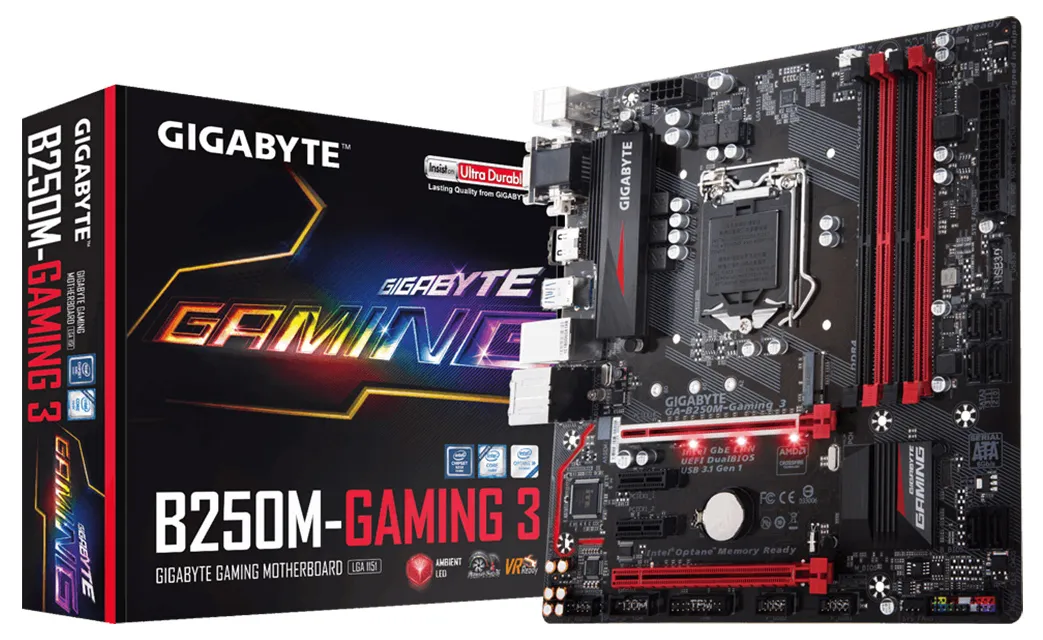 Материнская плата Gigabyte GA-B250M-Gaming 3
