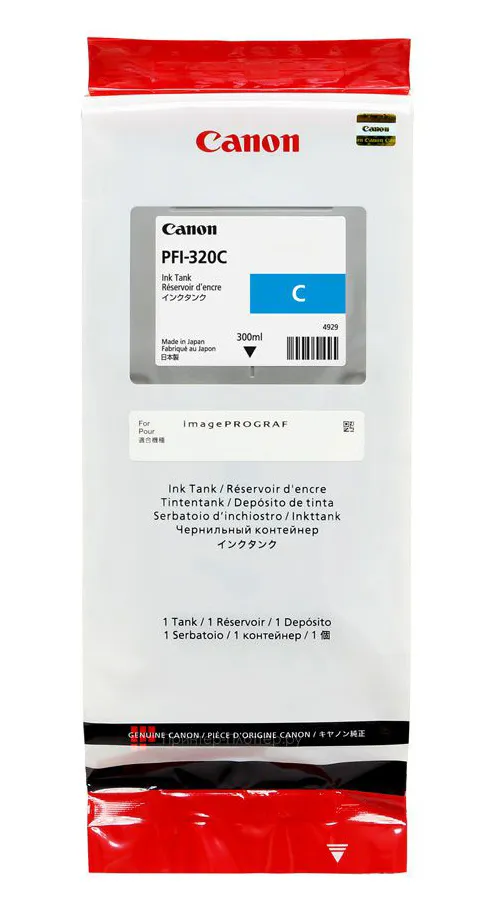 Картридж Canon PFI-320 Струйный голубой